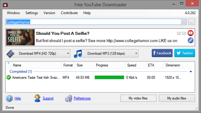 fast youtube video downloader free download