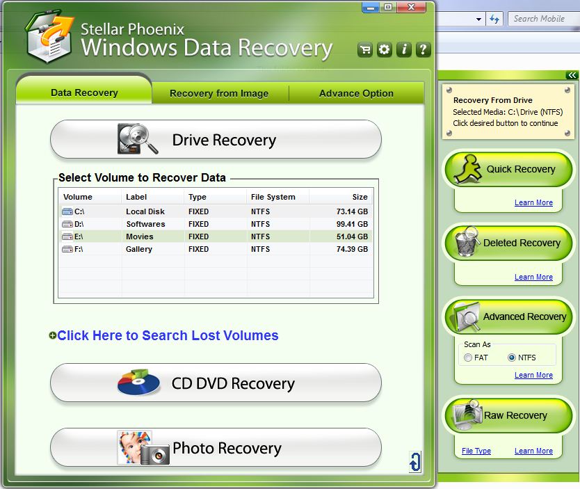 Free Data Recovery Software download - PC RIVER