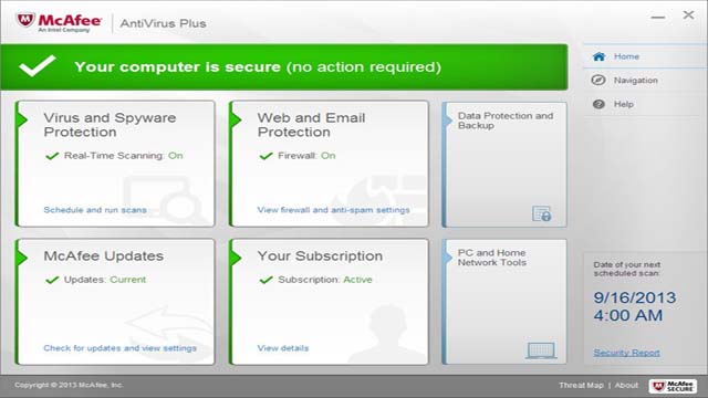 mcafee antivirus free trial