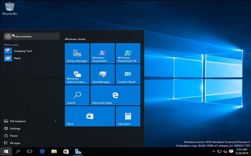 install windows 10 photo viewer server 2016