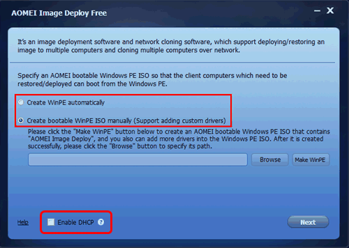 Windows Image deployment - step 1