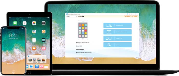 export easeus mobimover files from desktop to new iphone