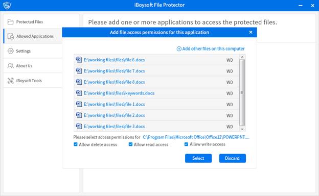  iBoysoft File Protector