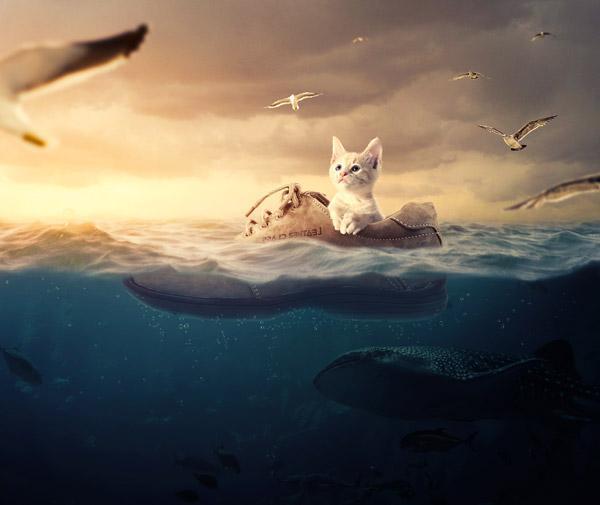 Creating a Surreal underwater Scene with Adobe Photoshop
