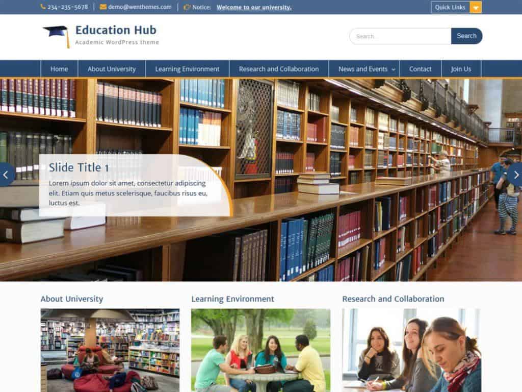Education-hub-wordpress-theme