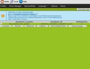 MotioninJoy DS3 Tool Download for Windows