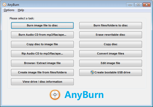 AnyBurn Pro 5.7 for windows instal free