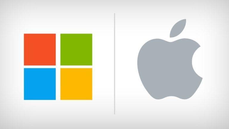 Apple and Microsoft Push Wall Street Higher