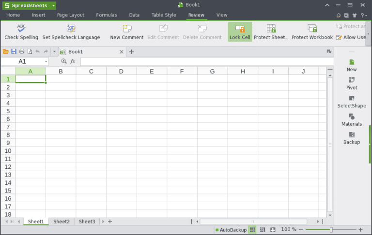 Kingsoft Spreadsheet