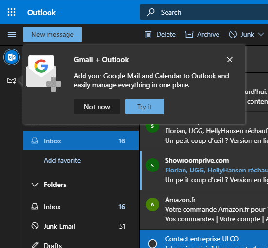 adding gmail to outlook calendar