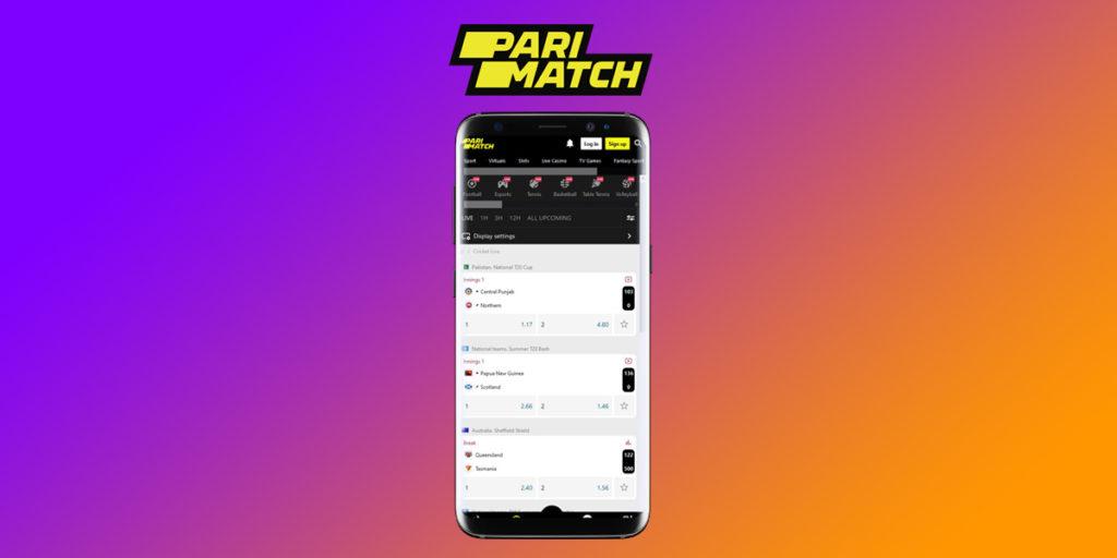 Parimatch Mobile App India: download on Android and iOS