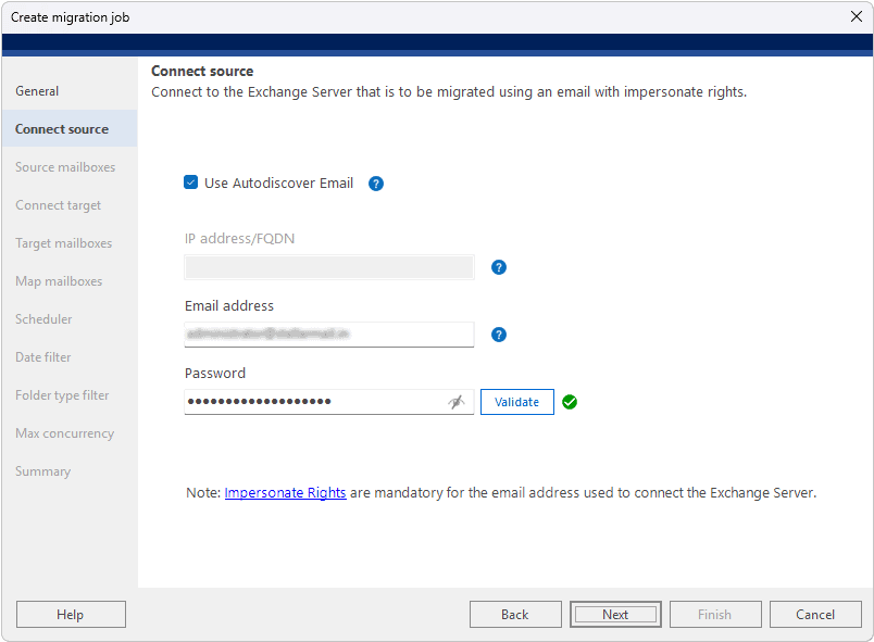 Stellar Migrator for Exchange Review: The Easiest Way to Migrate from Exchange to Office 365 5 Connect source Microsoft Exchange Server