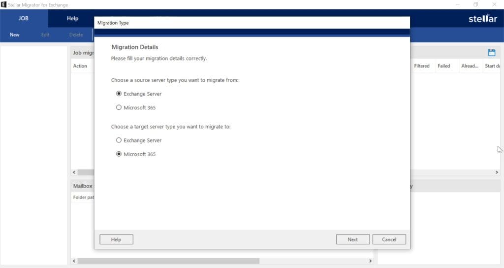 Stellar Migrator for Exchange Review: The Easiest Way to Migrate from Exchange to Office 365 3 Select Exchange Server to Microsoft 365 migration