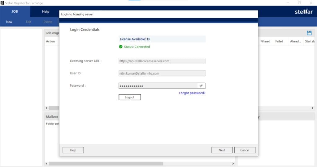 Stellar Migrator for Exchange Review: The Easiest Way to Migrate from Exchange to Office 365 2 Activate Stellar Migrator for Exchange license before mailbox migration