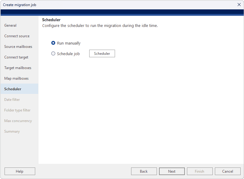 Stellar Migrator for Exchange Review: The Easiest Way to Migrate from Exchange to Office 365 9 Schedule Exchange mailbox migration with Stellar Migrator for Exchange
